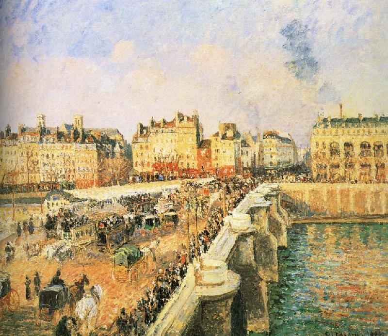 Camille Pissarro Afternoon sun oil painting image